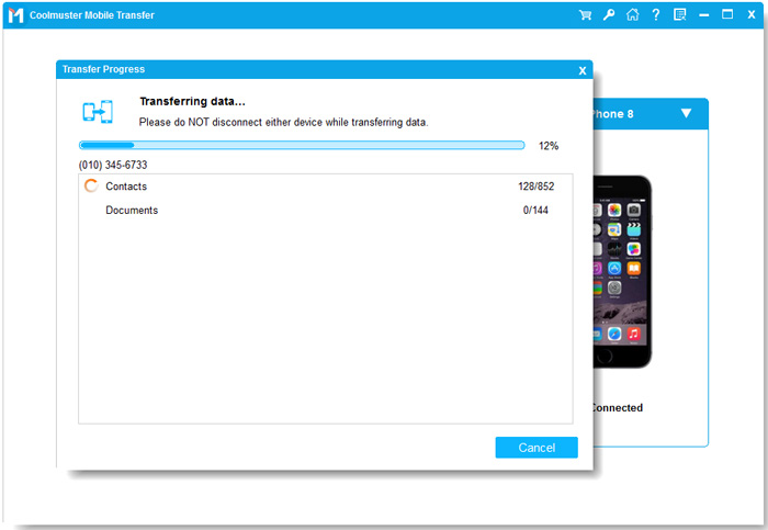 contacts from android to iphone