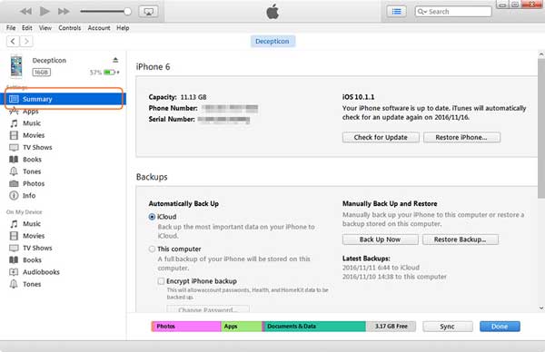 how to permanently delete messages on iphone via itunes