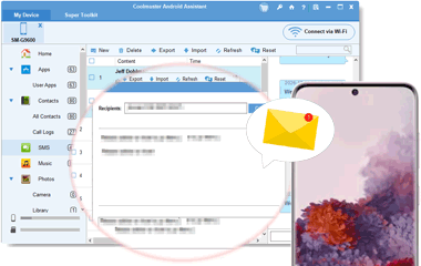 android SMS & contact manager