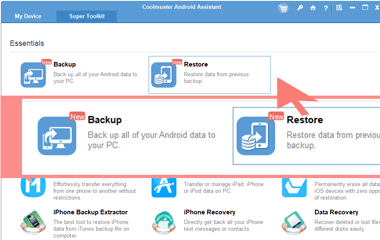 android backup and restore
