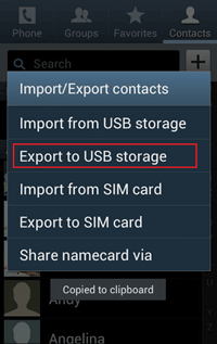 transfer contacts from android to pc without software