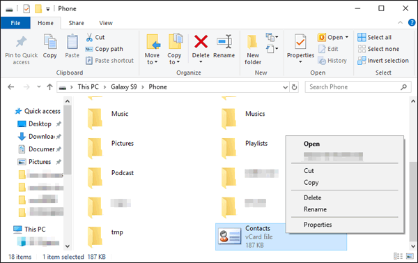 how to transfer contacts from android to pc without software