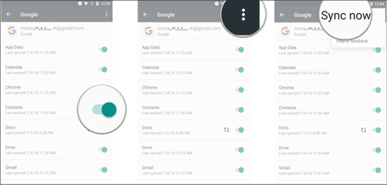 transfer data from samsung to huawei via google backup